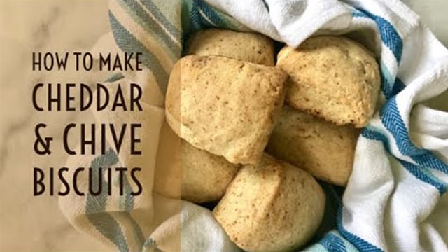 Cheddar and Chive Biscuits