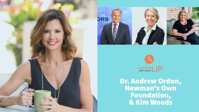 Dr. Andrew Ordon, Newman’s Own Foundation, & Kim Woods