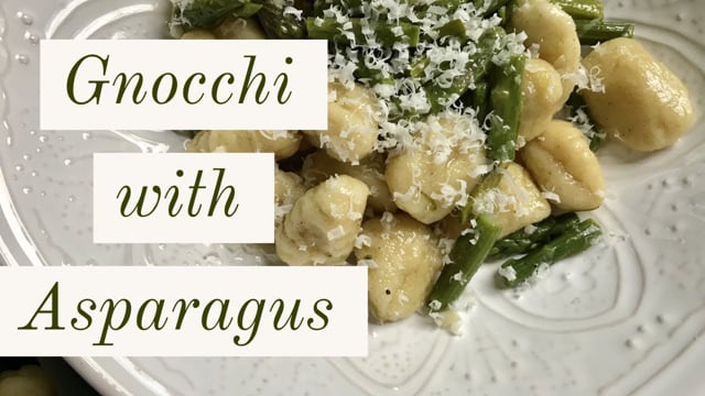 Gnocchi with Asparagus