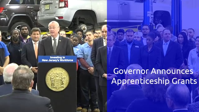 Governor Announces Apprenticeship Grants