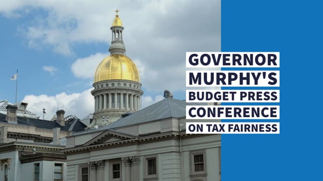 Governor Murphy Holds Budget Press Conference on Tax Fairness