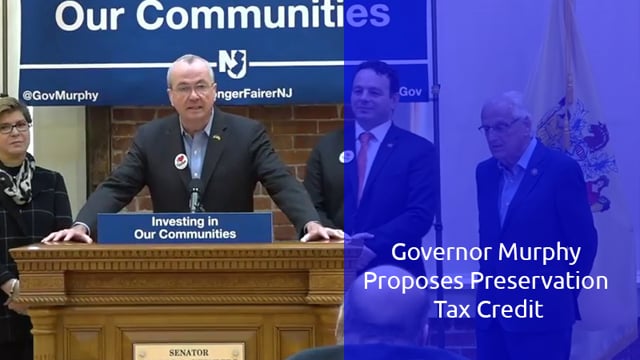 Governor Murphy Proposes Preservation Tax Credit