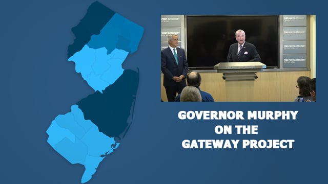 Governor Murphy on the Gateway Project