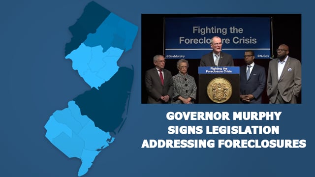 Governor Signs Legislation Addressing Foreclosures