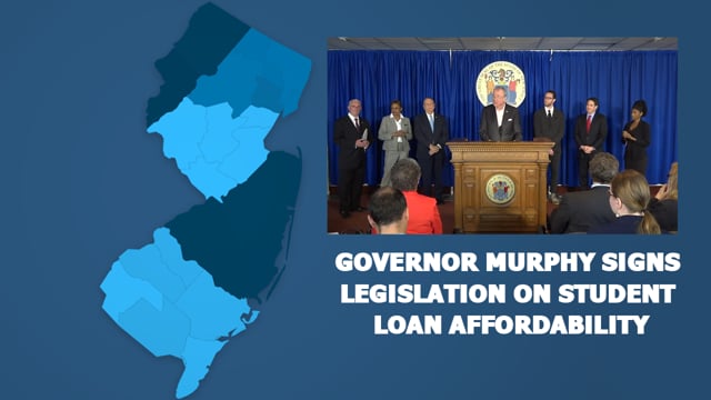 Governor Signs Legislation on Student Loan Affordability