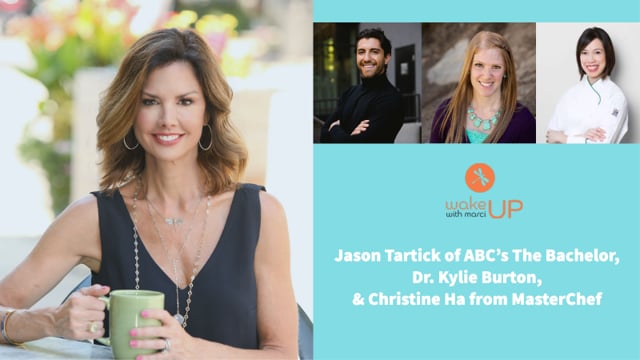 Jason Tartick of ABC’s The Bachelor, Dr. Kylie Burton, & Christine Ha from MasterChef’