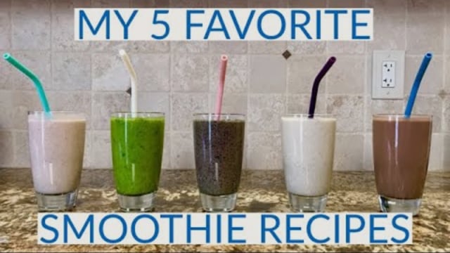 My 5 Favorite Smoothie Recipes