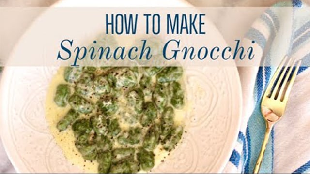 Spinach Gnocchi