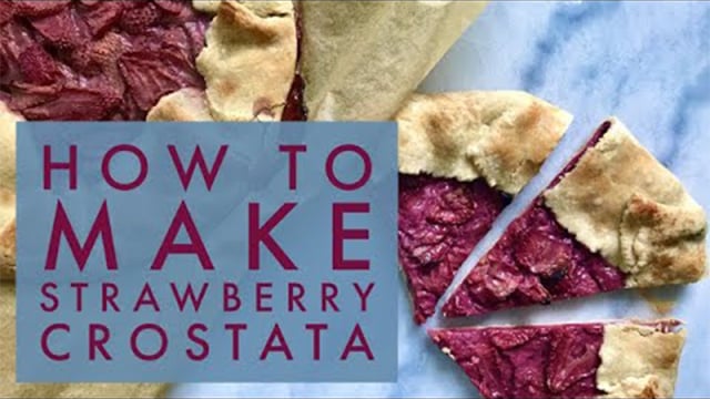 Strawberry Crostata