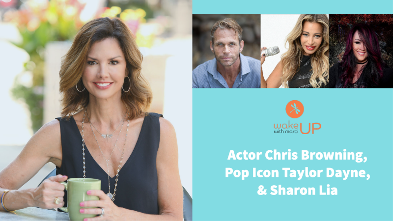 Actor Chris Browning, Pop Icon Taylor Dayne, & Sharon Lia
