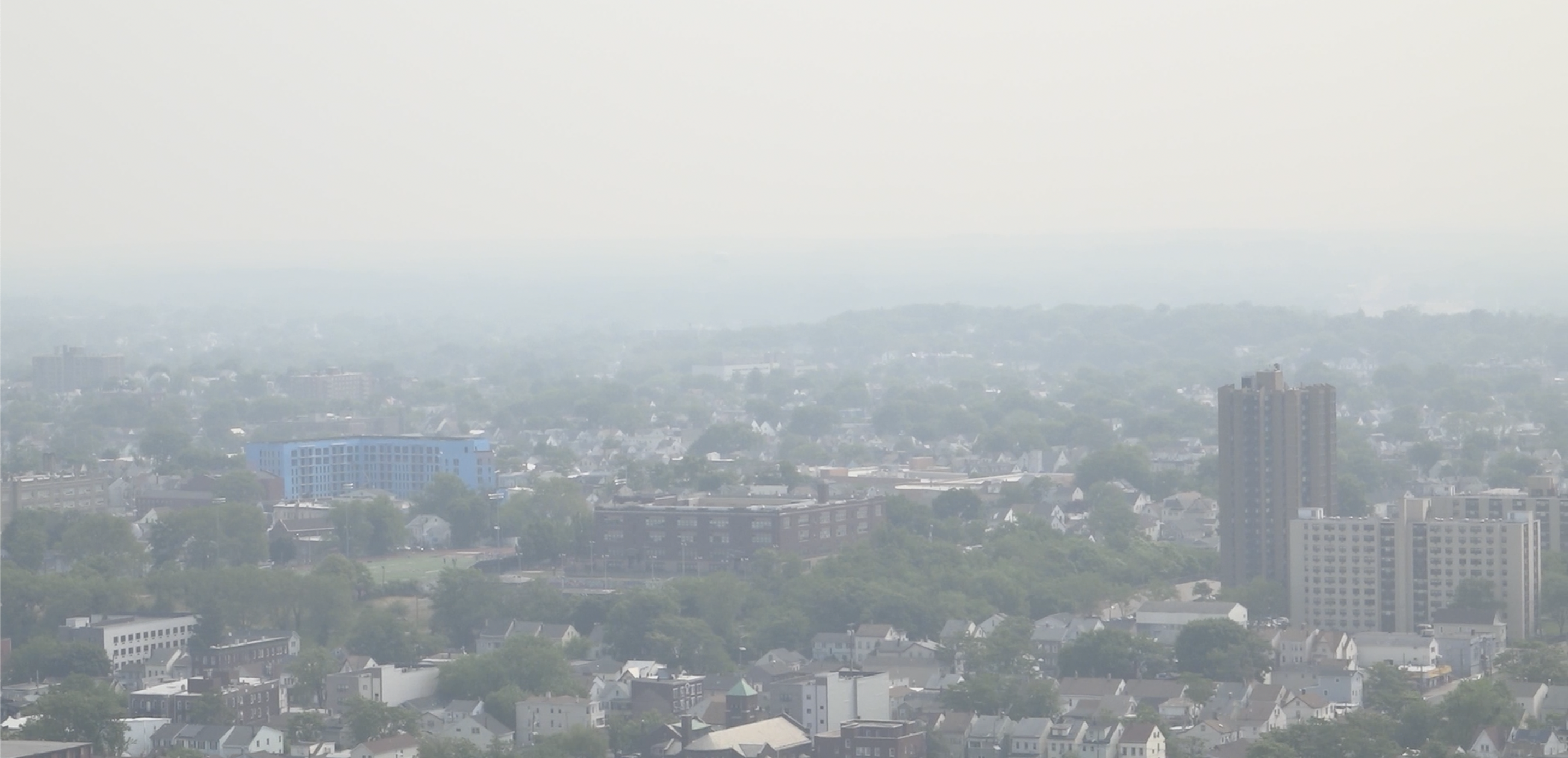 CANADIAN WILDFIRES LEAD TO AIR QUALITY ALERT IN NEW JERSEY