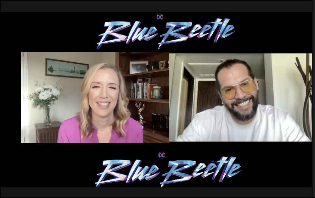 ‘Blue Beetle’ Director Angel Manuel Soto Talks Inclusivity, Family, and Edison’s Susan Sarandon