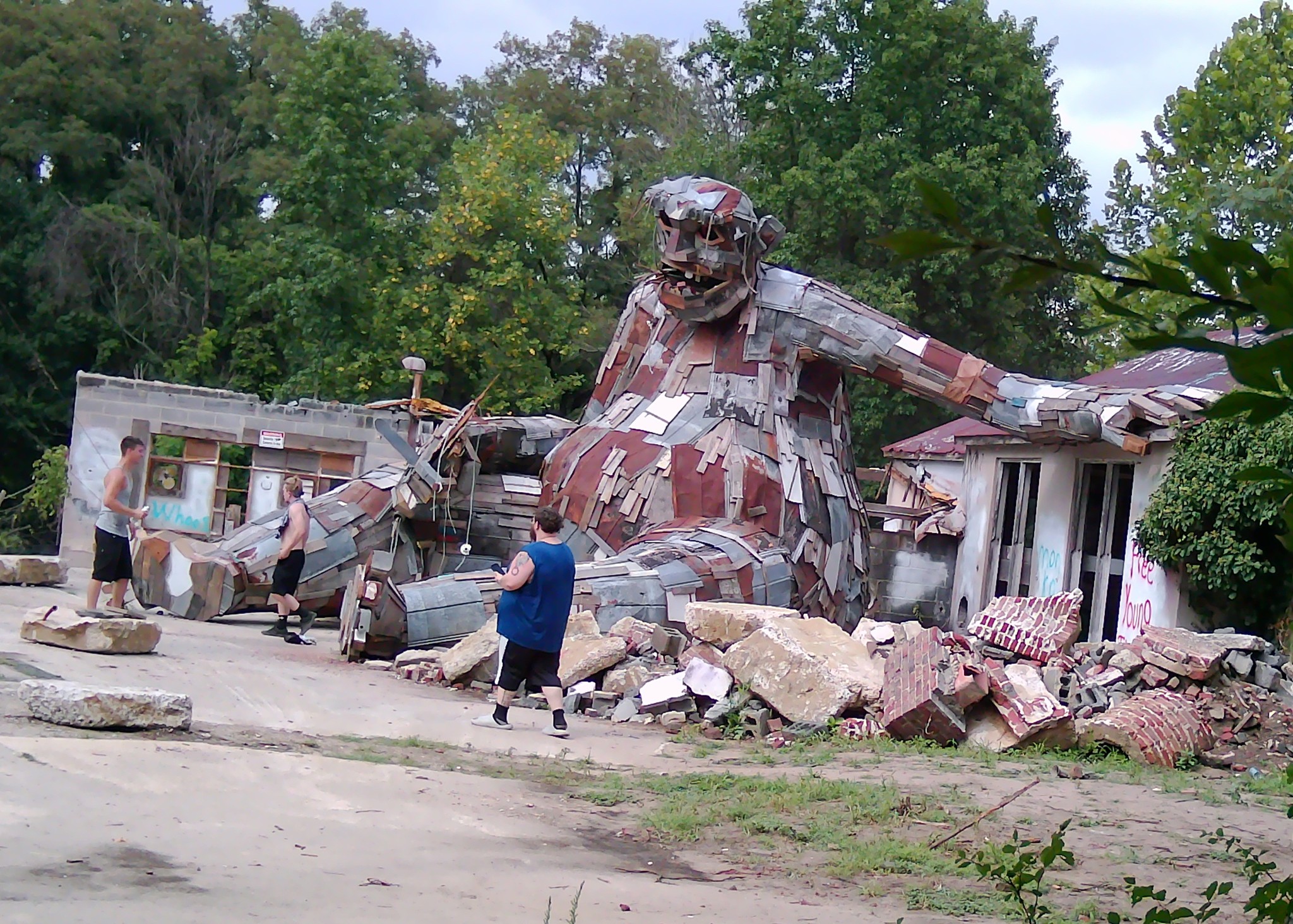 ‘Big Rusty’ Statue in Burlington County Vandalized