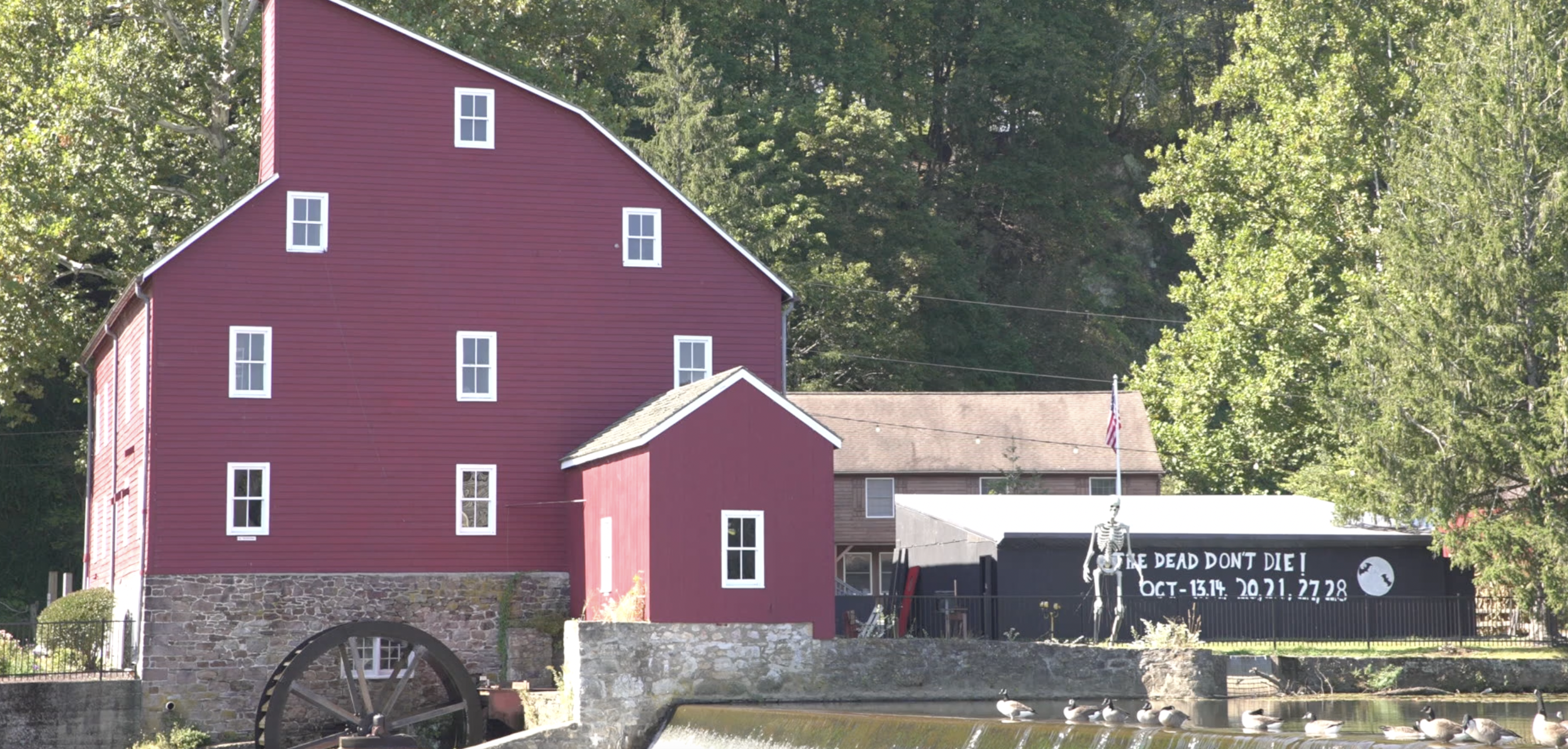 The Red Mill Museum Village Opens Its Haunted Red Mill for Halloween