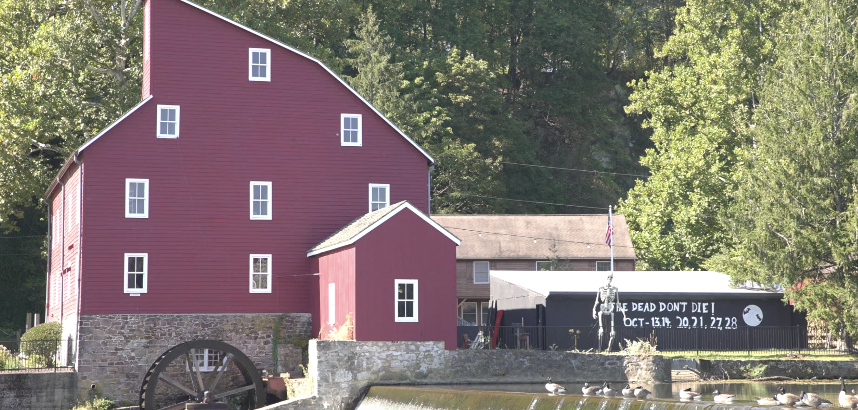 The Red Mill Museum Village Opens Its Haunted Red...