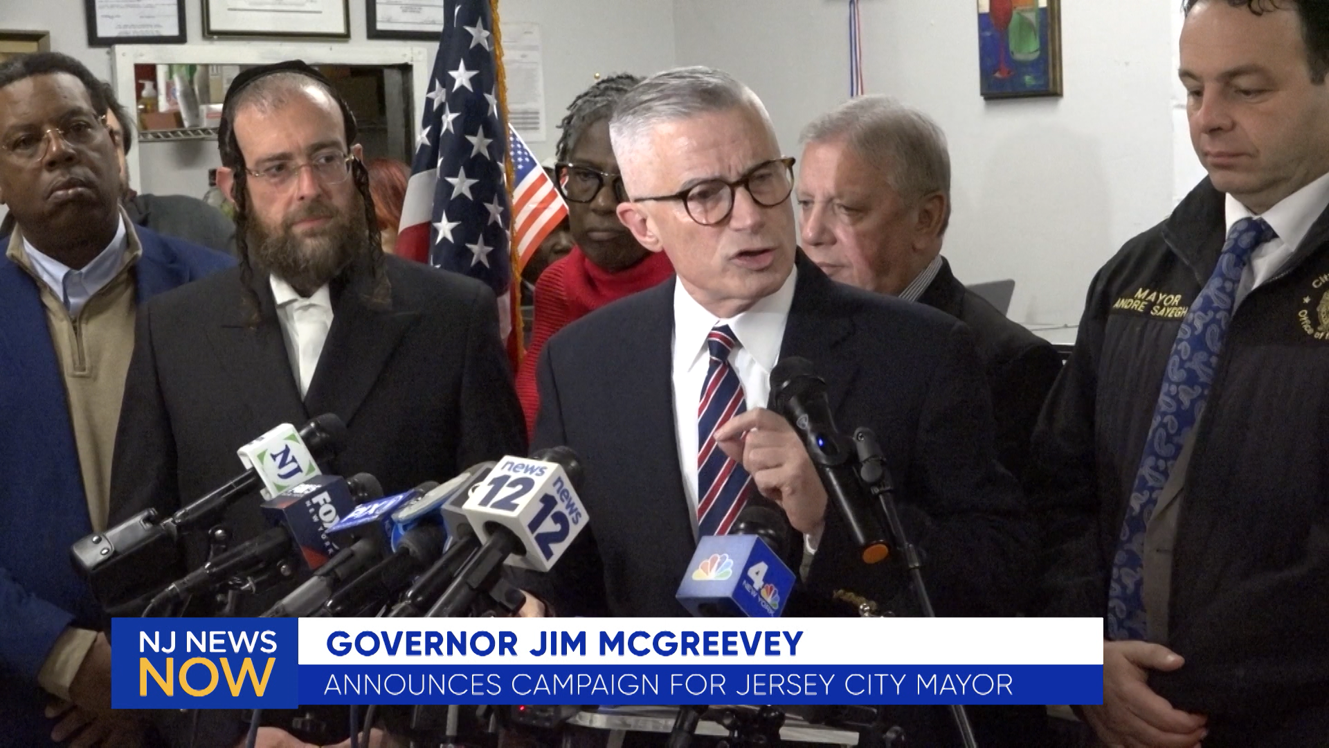 Gov. Jim McGreevey Runs for Jersey City Mayor
