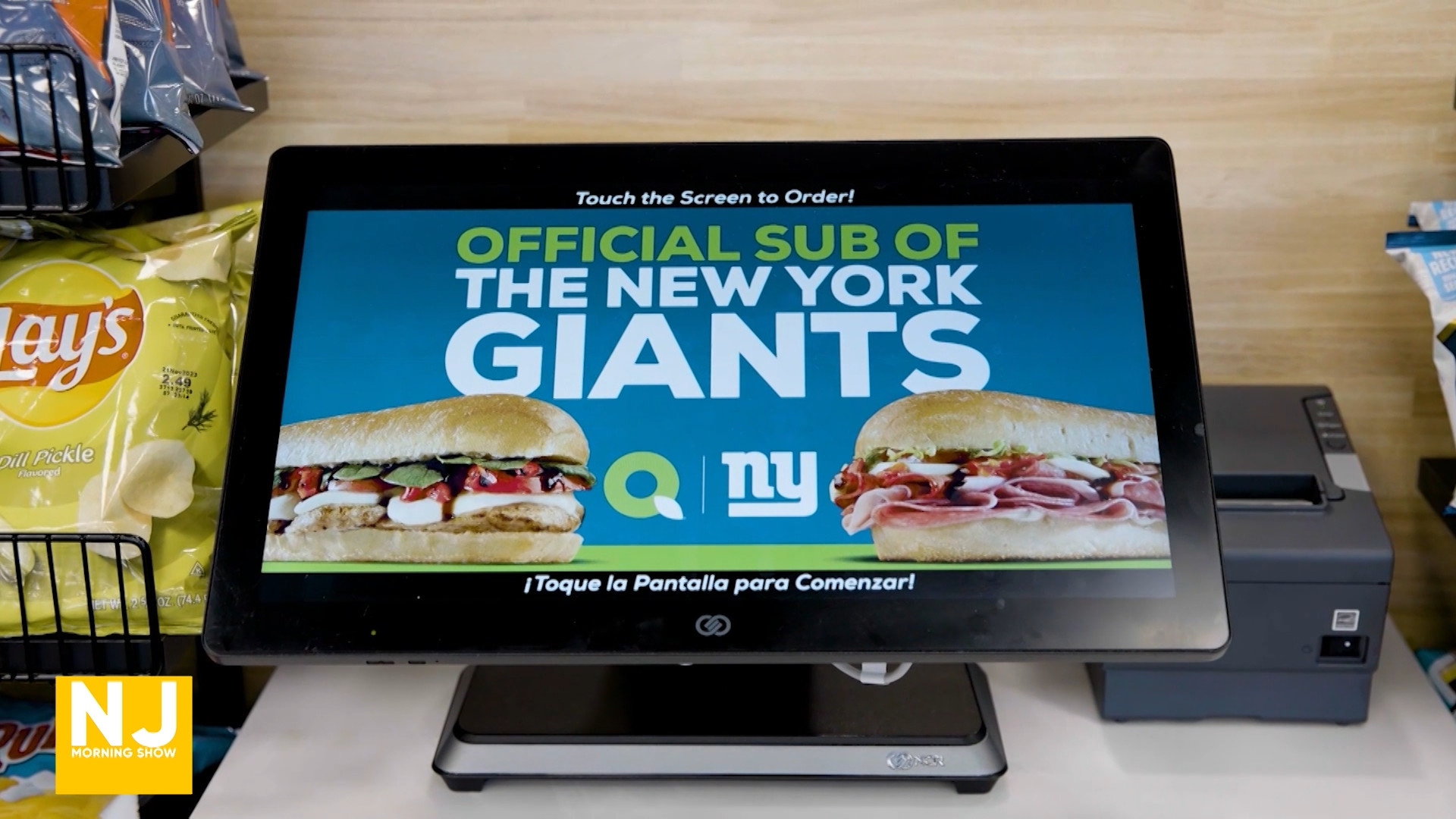 QuickChek is the Official Sub Sandwich of the NY Giants