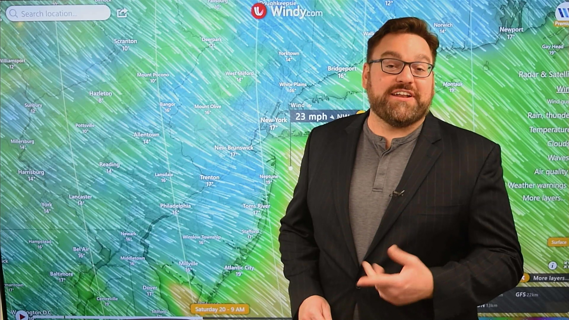 Weather Update for 1/17/2024 with Mike Favetta