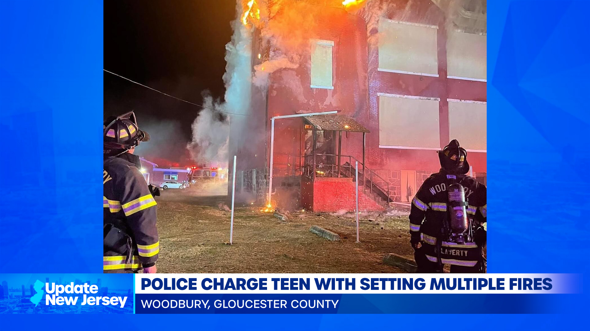 News Update: Teens Set Fire To Building