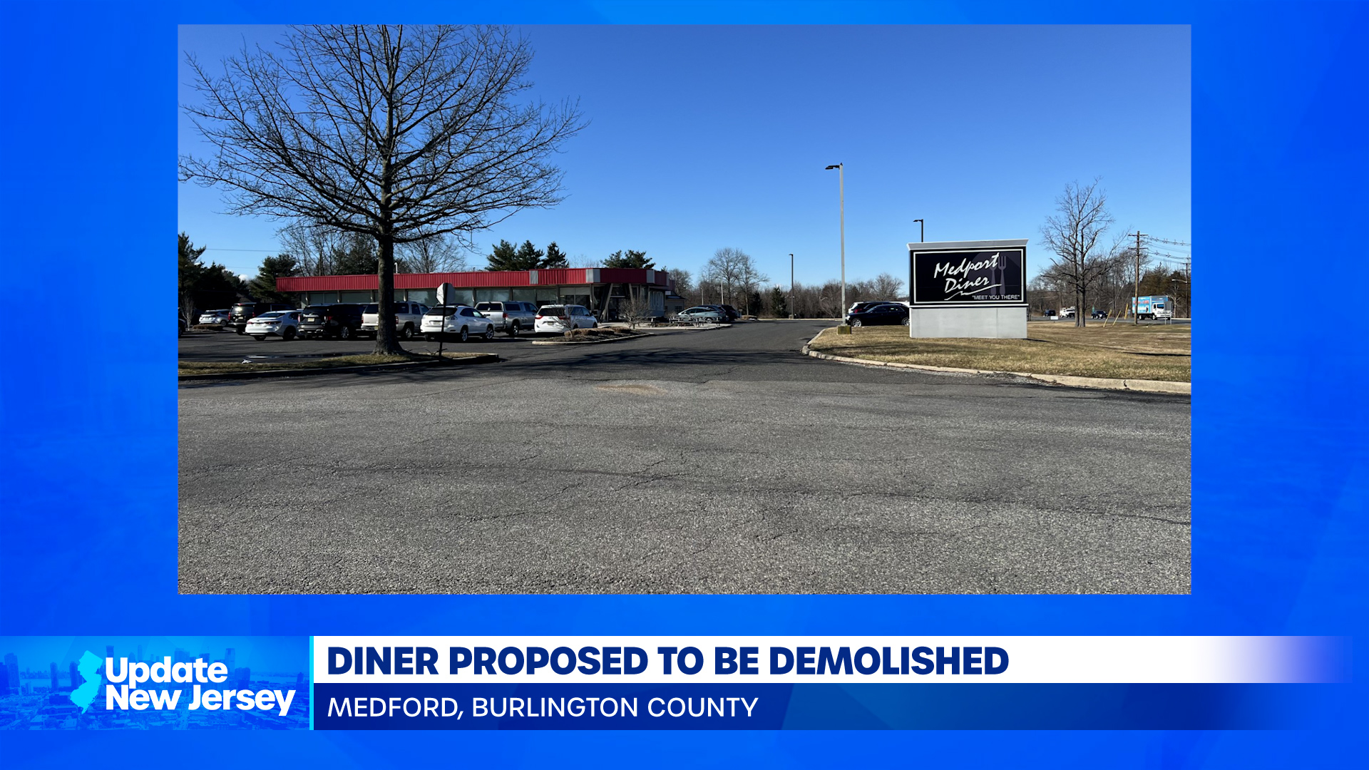 News Update: Diner To Be Demolished