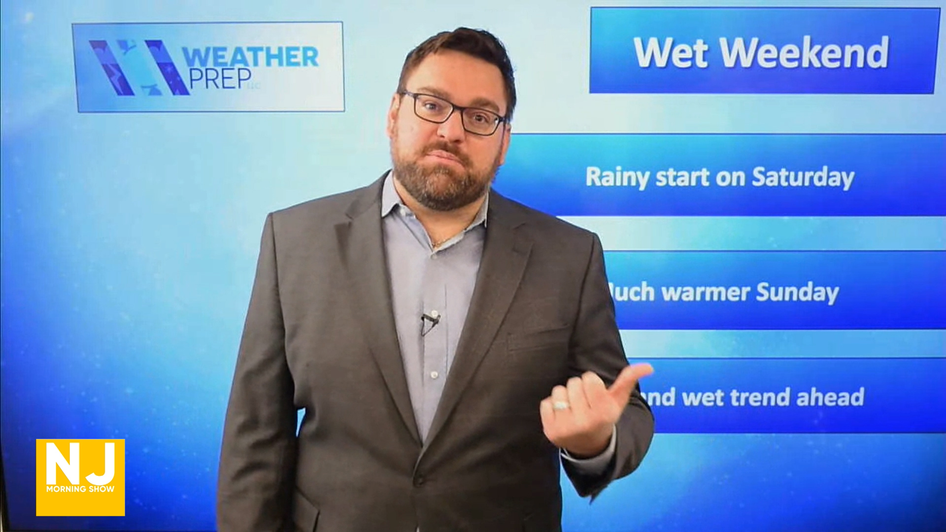 NJ Morning – Wet Warmer Days Ahead