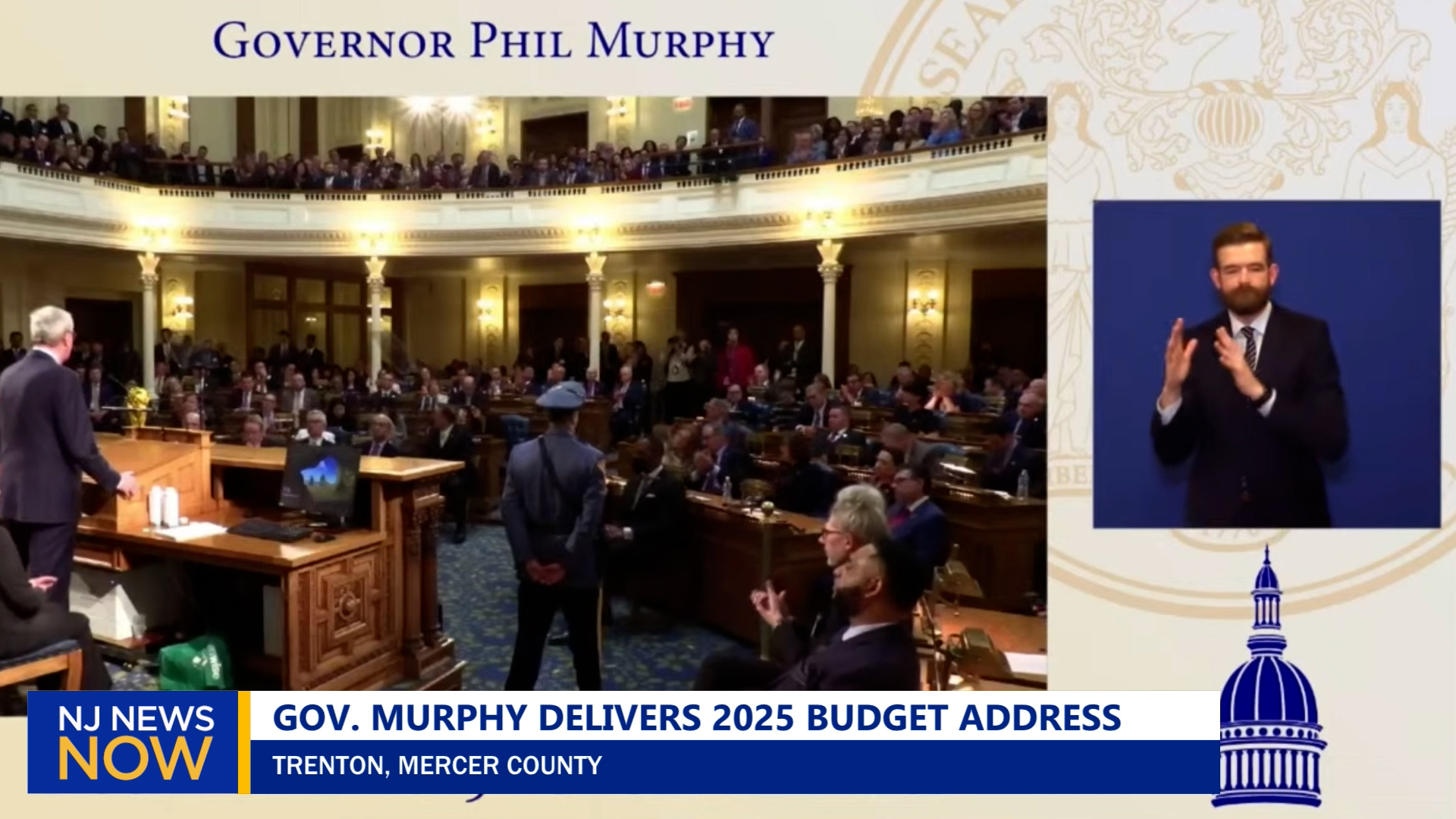 NJ News Now – NJ Budget Address for 2025