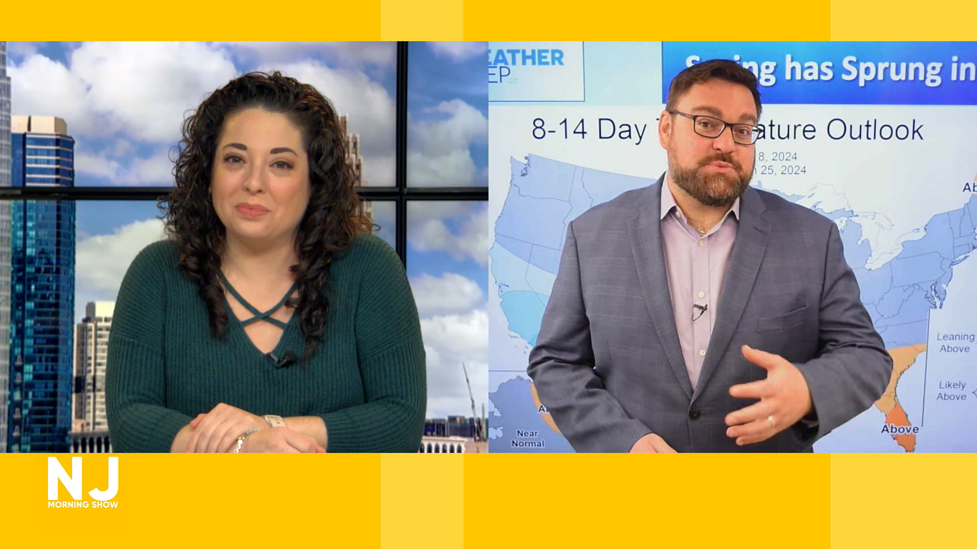 NJ Morning Show – 7 Day Forcast