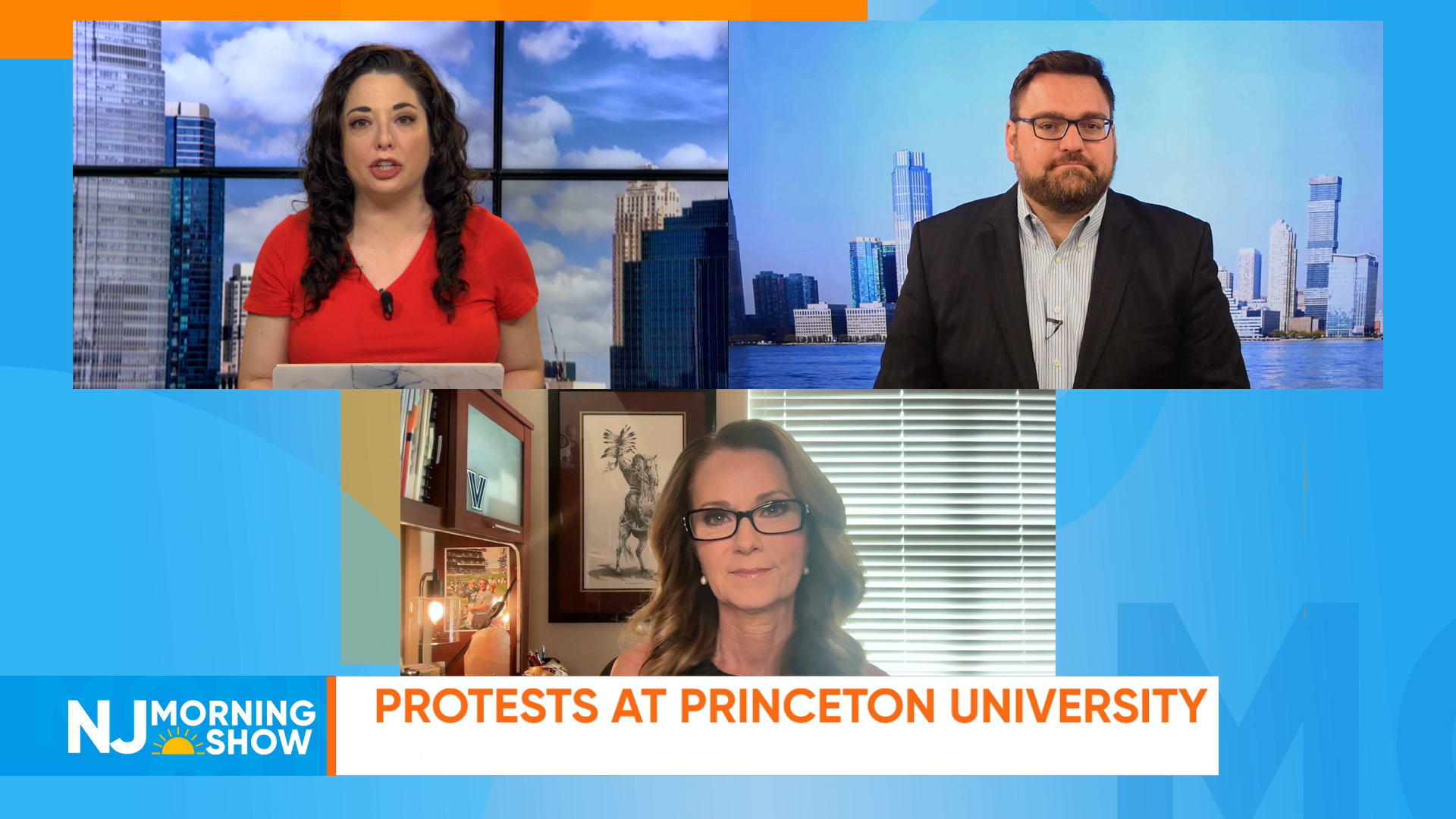 NJ Morning Show – Princeton Protests
