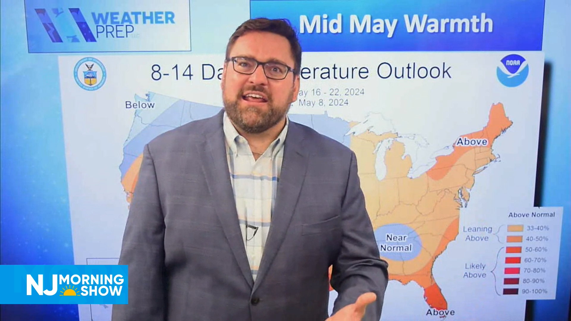 NJ Morning Show – Extended May Outlook