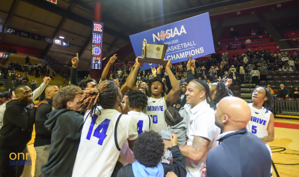 Thrive Charter win 2025 NJSIAA Group 1 Boys Basketball Championship.