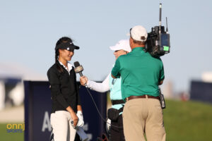 Jersey's Aphrodite Deng Competes with LPGA World No. 1 Nelly Korda on Moving Day at Mizuho Americas Open 1 2025 Mizuho Americas Open - Aphrodite Deng